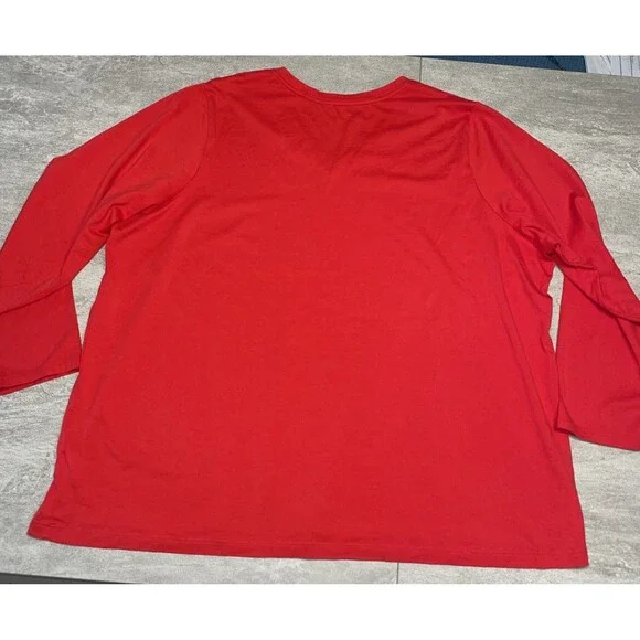 Lot of Lands End 3X Long Sleeve T-Shirts Cotton Valetine Red Purple Amethyst - Picture 5 of 13